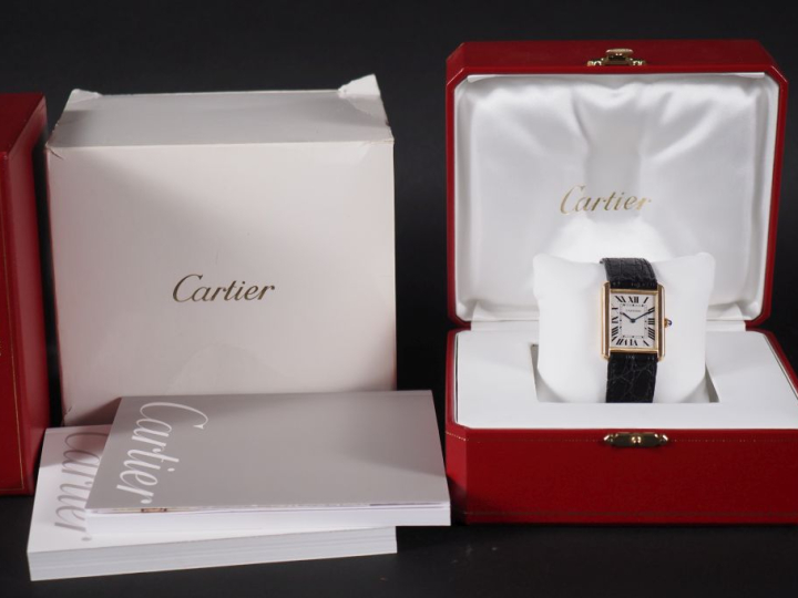 CARTIER, Tank Solo Grand  Modèle Ref. 001.36726 Numéro 291733PL 2742 M