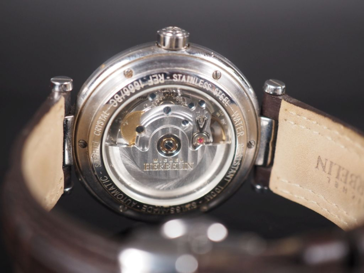 Michel HERBELIN, Newport Automatic Ref. 1666 BC Montre bracelet en aci