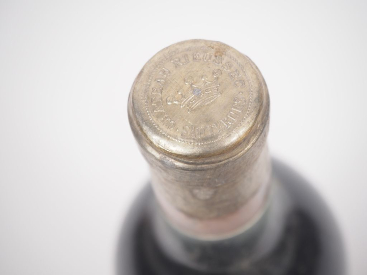1 BOUTEILLE CHÂTEAU RIEUSSEC 1er CC SAUTERNES - 1955 - HEP-MEP