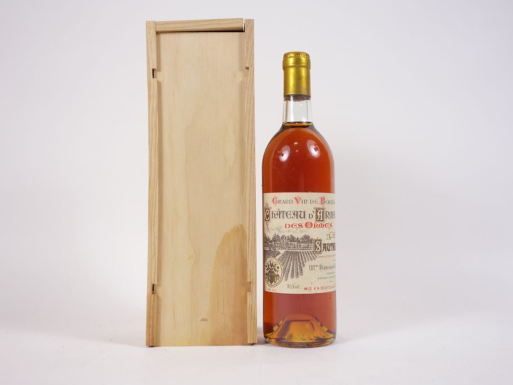 1 BOUTEILLE CHÂTEAU D'ARMAJAN DES ORMES SAUTERNES - 1989 - ELT