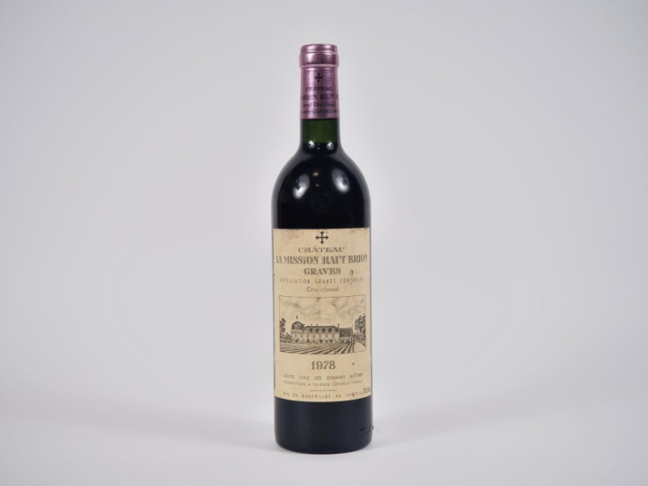 1 BOUTEILLE CHÂTEAU LA MISSION HAUT BRION CC GRAVES - 1978 - ELA 
