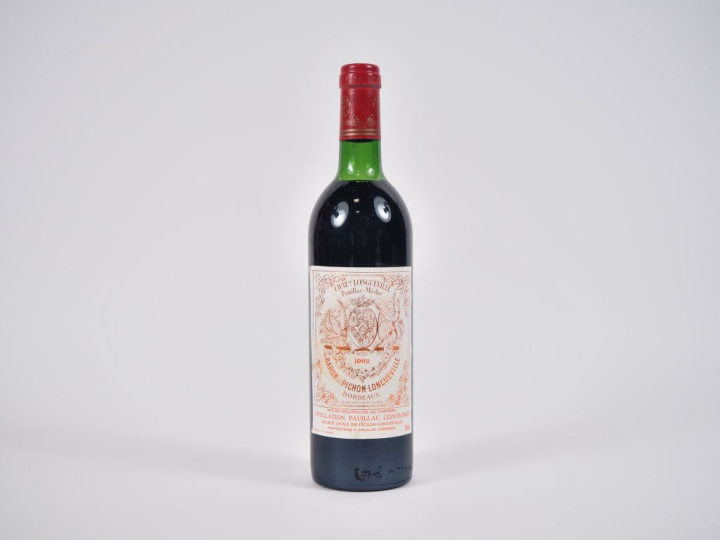 1 BOUTEILLE CHÂTEAU PICHON LONGUEVILLE BARON GCC PAUILLAC - 1982 - LB-