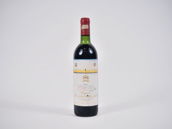 1 BOUTEILLE CHÂTEAU MOUTON ROTHSCHILD 1er GCC PAUILLAC - 1983 - LB/ELS
