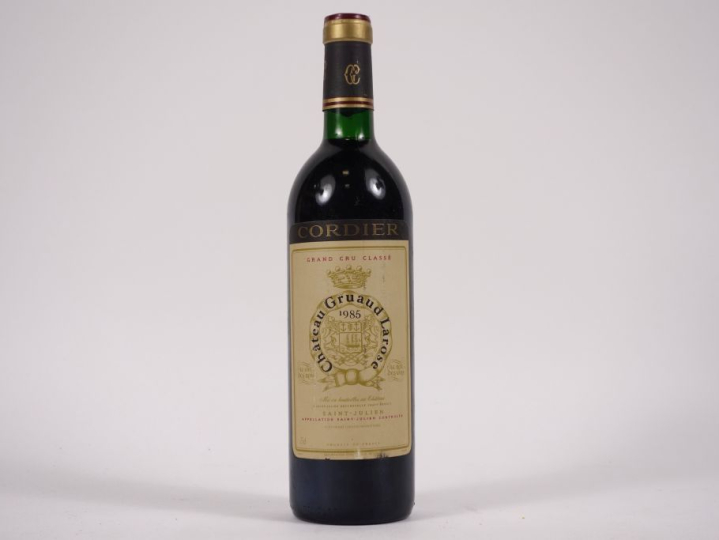 1 BOUTEILLE CHÂTEAU GRUAUD LAROSE GCC ST JULIEN - 1985 - BG