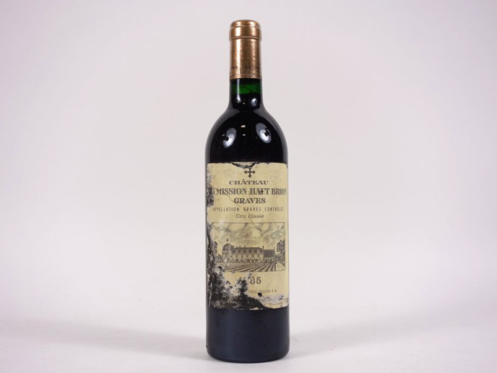 1 BOUTEILLE CHÂTEAU LA MISSION HAUT BRION CC GRAVES - 1985 - EA 