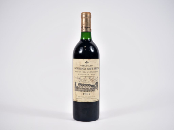 1 BOUTEILLE CHÂTEAU LA MISSION HAUT BRION CC GRAVES - 1987 - BG/ELT 