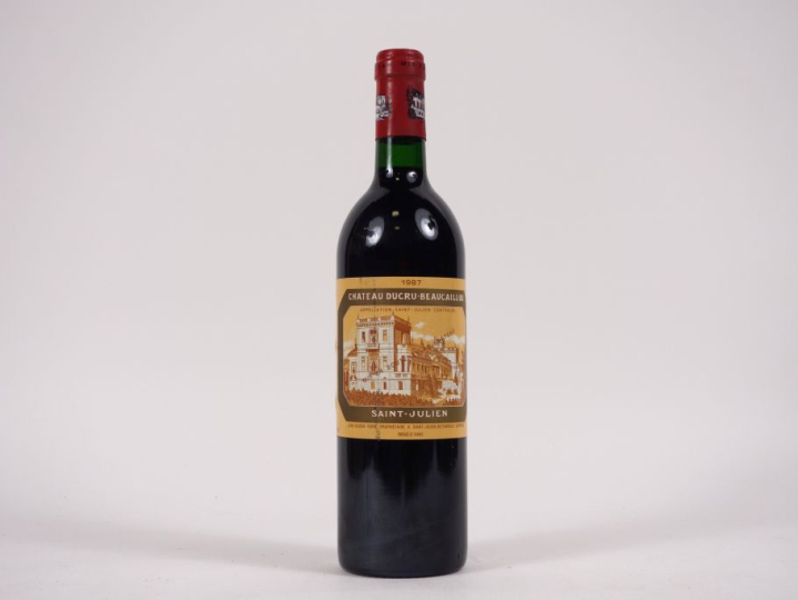 1 BOUTEILLE CHÂTEAU DUCRU BEAUCAILLOU GCC ST JULIEN - 1987