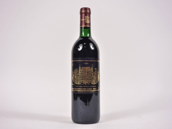 1 BOUTEILLE CHÂTEAU PALMER GCC MARGAUX - 1989 - BG 