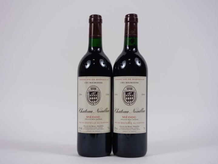 2 BOUTEILLES CHÂTEAU NOAILLAC CB MÉDOC - 1994