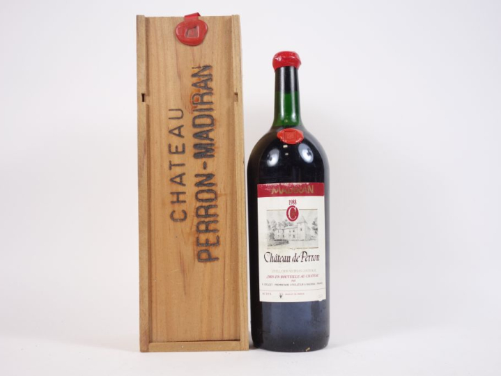 1 MAGNUM CHÂTEAU DE PERRON MADIRAN - 1988 - LB/ET