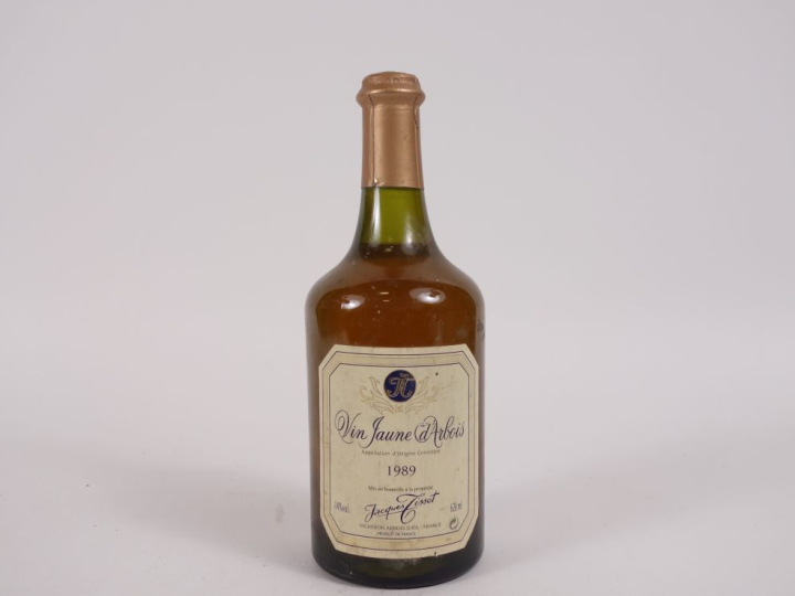 1 BOUTEILLE VIN JAUNE JACQUES TISSOT - 1989 