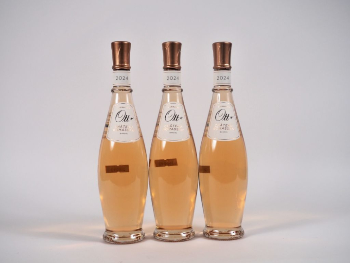 3 BOUTEILLES BANDOL ROSÉ CHÂTEAU ROMASSAN DOMAINES OTT - 2024