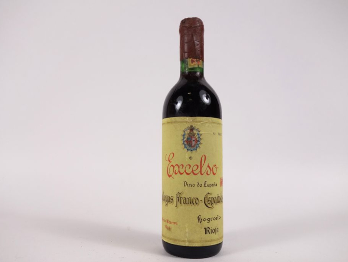 1 BOUTEILLE RIOJA "EXCELSO" GRAN RESERVA BODEGAS FRANCO ESPAÑOLAS LOGR