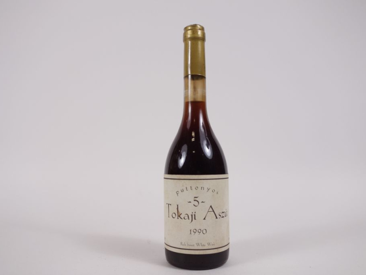 1 BOUTEILLE (50 cl) TOKAJI ASZU 5 PUTTONYOS - 1990