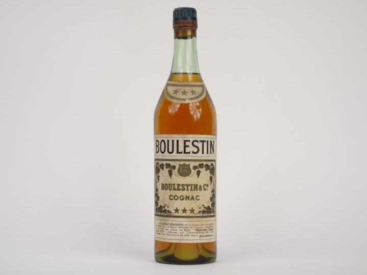 1 VIEILLE BOUTEILLE COGNAC BOULESTIN   C° *** 