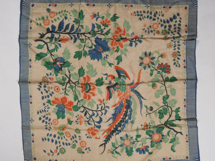 Chine, période Guangxu Ensemble de textiles comprenant, deux éléments 