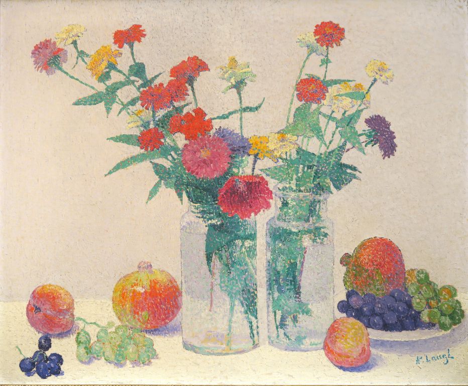 Achille Laugé, Nature morte aux grenades, vers 1893-1895.©Primardeco
