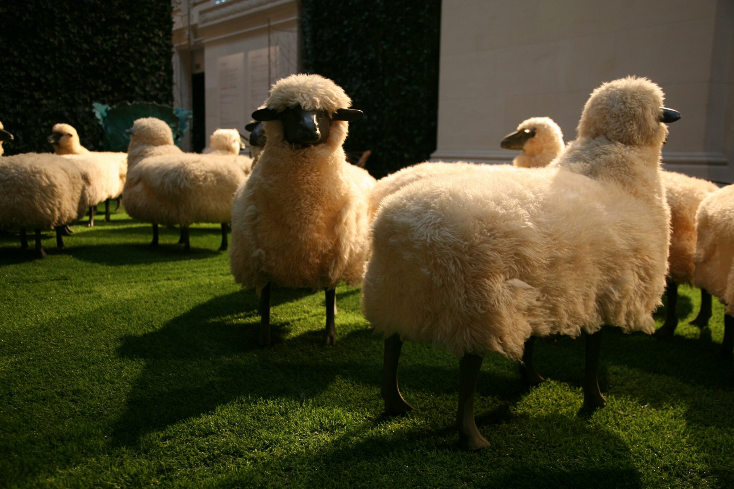 François-Xavier et Claude Lalanne, Troupeau de mouton ©Flickr