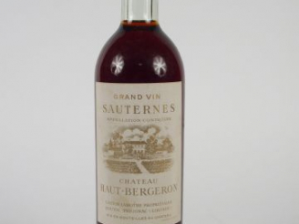 Vente aux enchères 1 BOUTEILLE CHÂTEAU HAUT BERGERON SAUTERNES - 1955