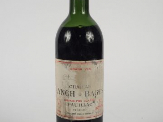 Vente aux enchères 1 BOUTEILLE CHÂTEAU LYNCH BAGES 5ème GC PAUILLAC - 1958 - BEP/EA