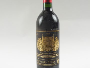 1 BOUTEILLE CHATEAU PALMER GCC MARGAUX - 1990