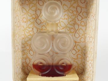 LANCOME Bocages (étiquette sous le flacon)  Flacon en verre satiné  ht