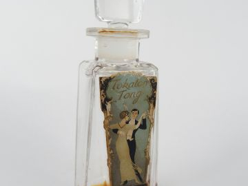 TOKALON Tong Flacon de parfum avec son étiquette Ht 12,5 cm