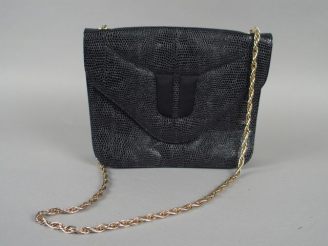 Vente aux enchères BALENCIAGA. Sac du soir en lézard