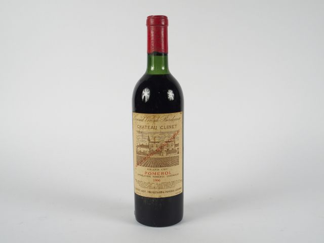 1 BOUTEILLE CHÂTEAU CLINET POMEROL - 1966 - LB