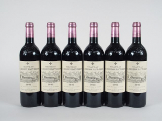 Vente aux enchères 6 BOUTEILLES CHÂTEAU LA MISSION HAUT BRION GCC GRAVES - 2002 - CBO