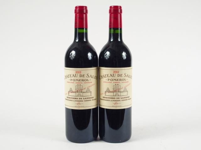 2 BOUTEILLES CHÂTEAU DE SALES POMEROL - 2002