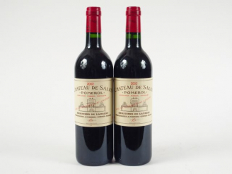 Vente aux enchères 2 BOUTEILLES CHÂTEAU DE SALES POMEROL - 2002