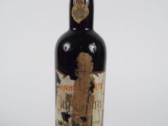 Vente aux enchères 1 BOUTEILLE PORTO GARRAFEIRA - 1896 - MI GOULOT/EA