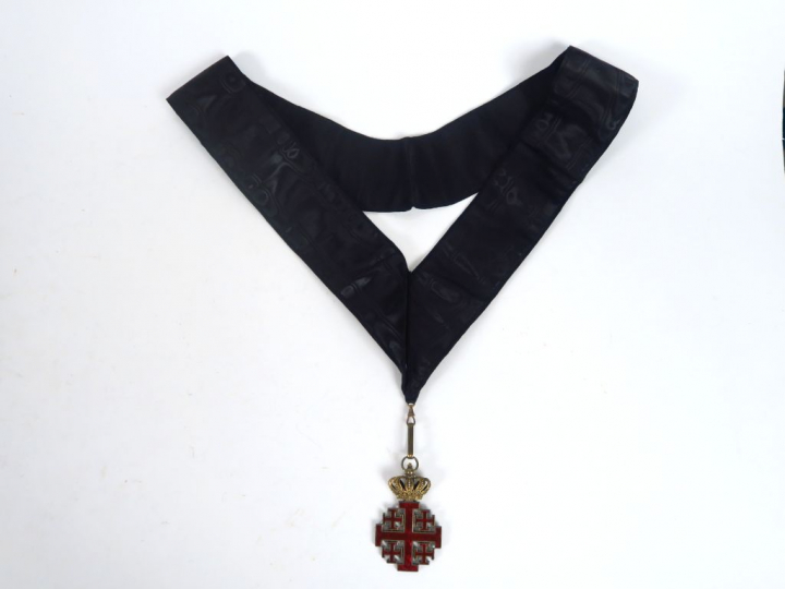 Ordre royal du St Sépulcre de Jérusalem. Grande croix (42 mm x 73 mm) 