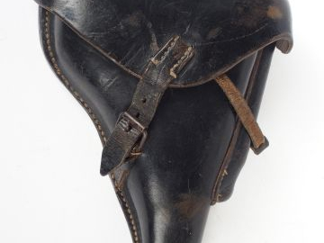 Superbe étui de pistolet P08 du 1er type fabrication « bmj » 1942. Ens