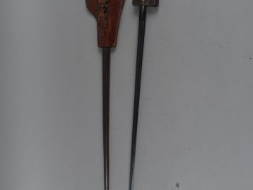 29-Baïonnette Française pour fusil lebel 1886/93 quillon coupé, poigné
