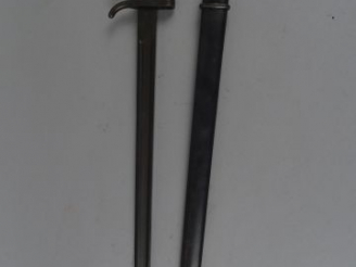 Vente aux enchères 35-Baïonnette Française de mousqueton modèle 1892 quillon raccourci da