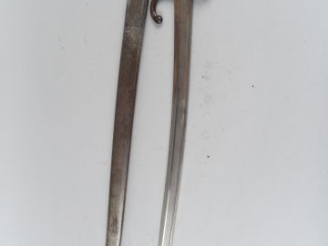 Vente aux enchères 43- Baïonnette Française pour fusil Chassepot infanterie, fabrication 