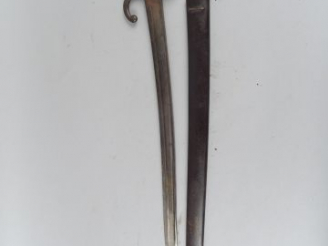 Vente aux enchères 44- Baïonnette Française pour fusil Chassepot infanterie, fabrication 