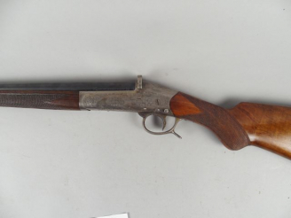 Vente aux enchères 71-  Fusil mono-canon basculant « Simplex » de la manufacture d’armes 