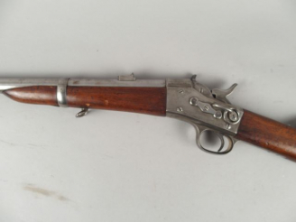 Vente aux enchères 107- Carabine de cavalerie Remington « Rolling-Block » calibre50. Rimf