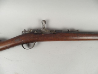 Vente aux enchères 109- Fusil réglementaire français type « CHASSEPOT» Modèle 1866, modif