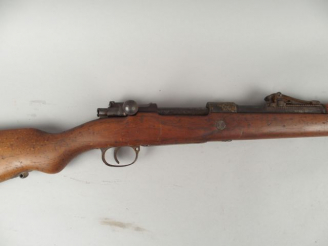 Vente aux enchères 111- Fusil réglementaire Allemand type mauser 98. Fabrication « DANZIG