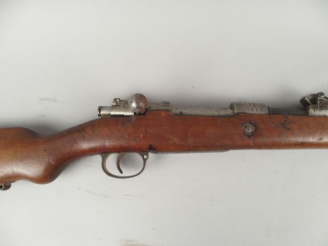 Vente aux enchères 112-  Fusil réglementaire Allemand  Mauser 98. Calibre 8x57IS (7,92x57