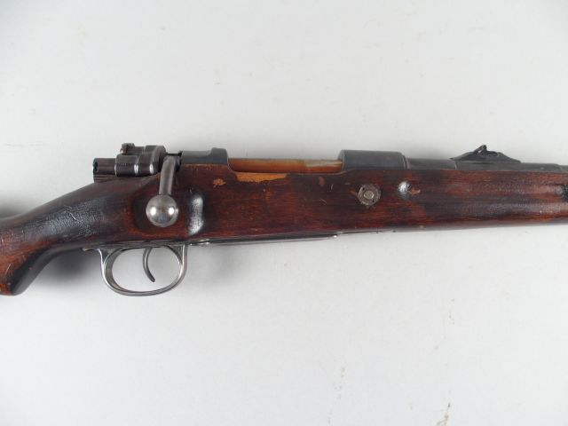 114- Carabine de chasse calibre 8x57js, issu du remontage d’une carabi