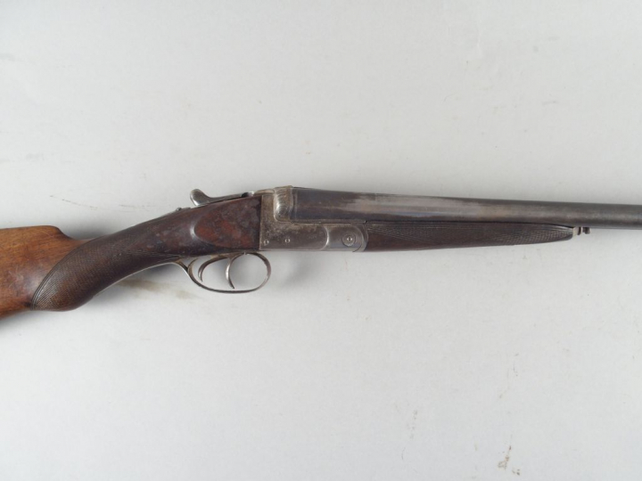 Fusil de chasse juxtaposé en calibre 16/65 système Anson   Delay de fa