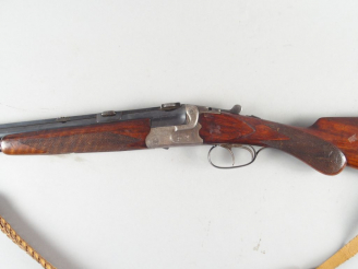 Vente aux enchères Fusil mixte superposé allemand calibre 16/65 marquage 8,8 x72R sous le