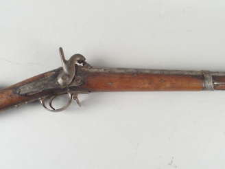 Vente aux enchères 128- Fusil réglementaire français modèle 1842 T d’infanterie de la man