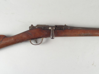 Vente aux enchères 132-  Fusil gras recalibré chasse calibre 16. (2) Catégorie D2