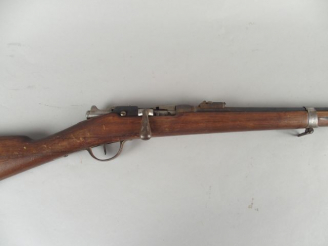 Vente aux enchères 155- Fusil d’infanterie réglementaire français gras modèle 1866/74, cu